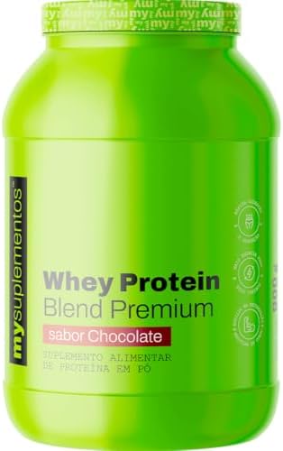 Whey Protein Blend Premium Chocolate 900g - My Suplementos