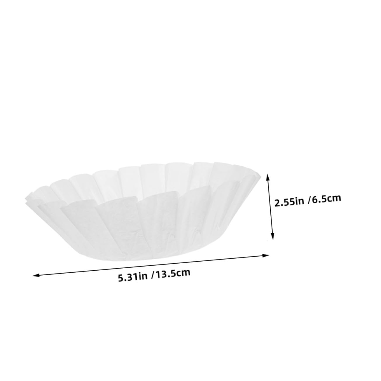 100 Piezas Basque Cake Liners de Papel para Hornear Antiadherente y Resistente al Aceite Compatibles con Hornos Freidoras de Aire Moldes para Tartas y Cupcakes Circulares