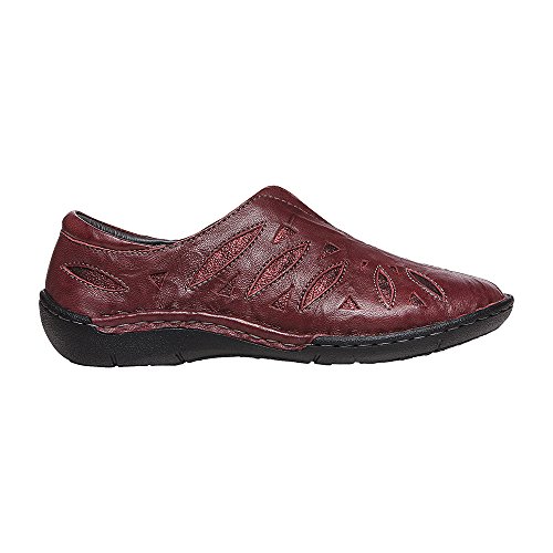 Image of Propet Womens Cameo Cut Out Slip On Flats Casual - Brown