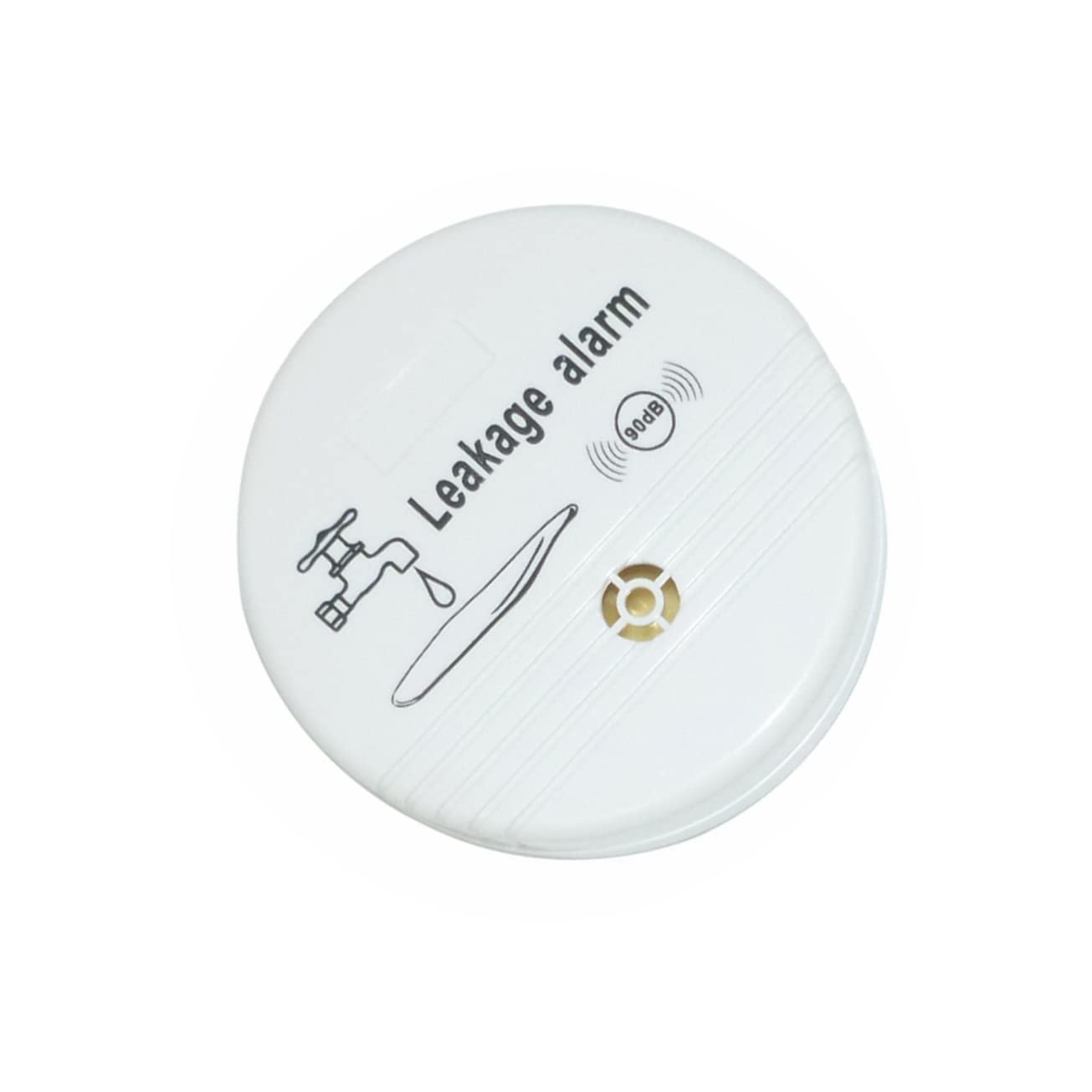 Operitacx 3 Stück Wasserimmersionsmelder Leckage Wasserlecksensor Dein erkennen Feuchtigkeitsmesser Monitor Alarm bei Wasseraustritt Leckalarm Alarmalarm Überlaufalarm Weiß