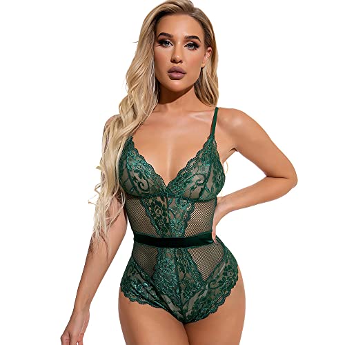 Lingerie érotique une pièce en maille sexy pour vos soirées de séduction