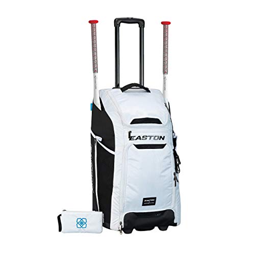 Easton | Catcher's Wheeled Bag | Jen Schro Fastpitch Edition | White #TOP1