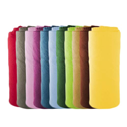 Imperial Home Soft Fleece Throw - 50x60, Cozy Blanket for Couch, Bed, Travel, Any Room (Assorted Colors) - Thumbnail 2