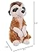 Wild Republic Meerkat Plush, Stuffed Animal, Plush Toy, Gifts For Kids, Cuddlekins 8 Inches