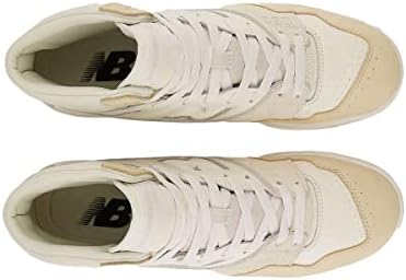 New Balance Mens 650 Basketball Sneakers BB650RPC Beige/Macadamia Nut/White | Image 4