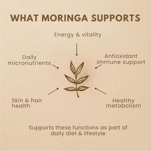 Image of Earthen Story Certified Organic Moringa Powder (200g) | Lab Tested for 270+ Pesticides | Natural Drumstick Leaf Multivitamin for Immunity & Energy | Vegan, Non-GMO Superfood