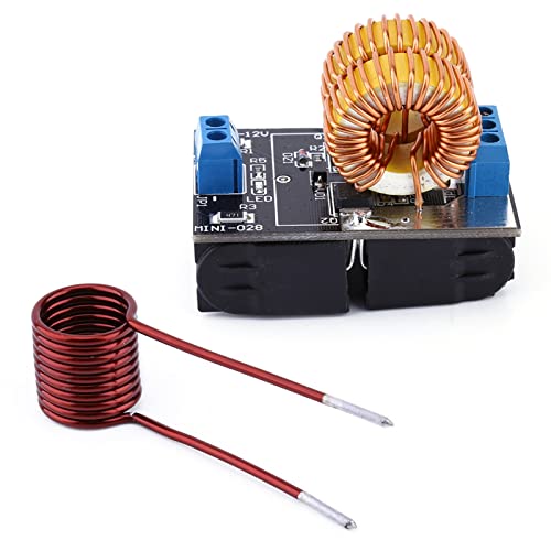 Heating Power Module with Heating Coil, 5V 12V ZVS Induction Heating Power Supply Module Tesla Jacob