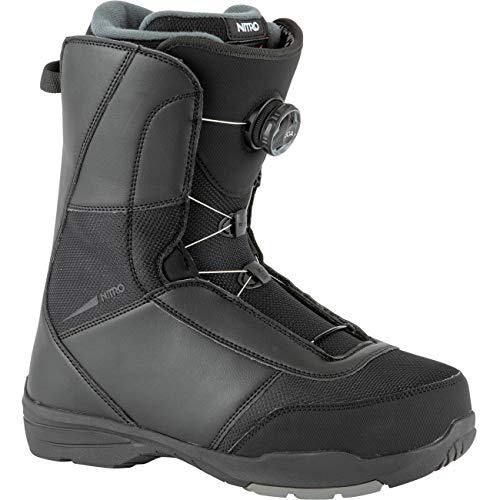 Nitro Snowboards Vagabond STND Botas de Snowboard, Hombres, Black, 280