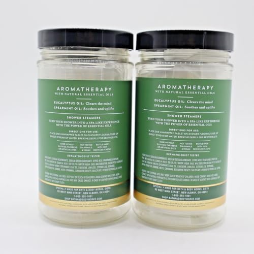 Bath Body 4.8 OZ / 136 G Bottle 6 Tablets Shower Steamer Aromatherapy Tablets 6 Hibiscus Mandarin Violet