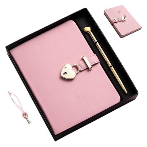 Journal intime pour filles protégeant vos secrets grâce à sa serrure en cœur robuste - 6