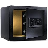 金庫 セキュリティーボックス 家庭用 テンキー 32L (ブラック)