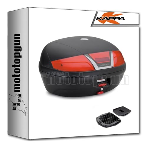 Top case Kappa K46N support KR134M coffre arrière amovible scooter Piaggio MP3 300 400 mototopgun