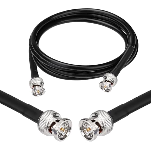 Câble coaxial BNC contre les pertes de signal Yuslao 75 Ohm de 1,8 m pour moniteur vidéo