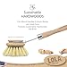 Lola Products - The Original - Tampico Vegetable & Dish Wood Brush, 3