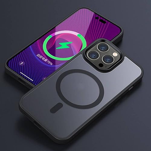 Coque de téléphone magnétique antichoc pour iPhone 14 Pro Max 13 12 11 mate