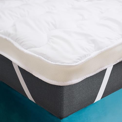 Surmatelas 120x200 cm, Housse Microfibre