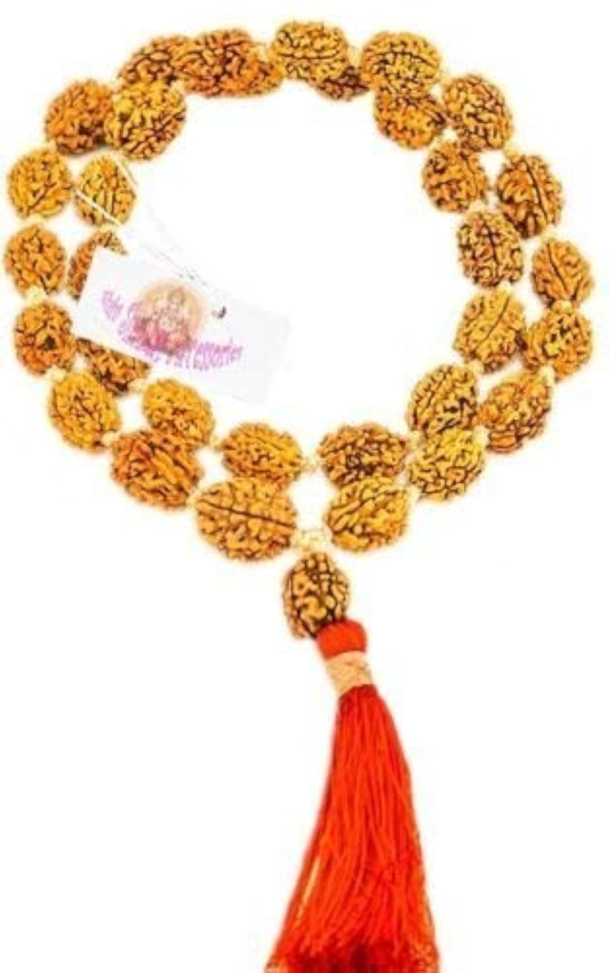 3 Mukhi Rudraksha Mala, 36+1 Beads