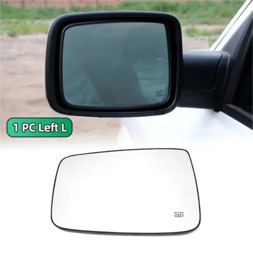 Verre de rétroviseur gauche pour Dodge Ram 1500 2500 2010-2019 dégivrant
