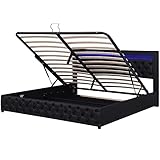 🔹 Tête de lit capitonnée élégante – Dotée d’un design tufté à boutons, la tête de lit offre un appui agréable pour lire ou regarder la télévision. Elle apporte également une touche de sophistication et de charme à tout décor de chambre, qu’il soit contemporain ou traditionnel.