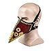 JCvCX Boku No Hero My Hero Cosplay Academia Overhaul Plague Doctor Masks Costume Props (Brown)