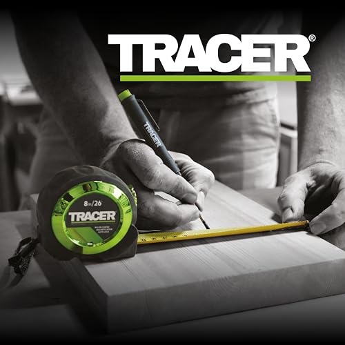 TRACER 8m Auto-Lock Tape Measure (Nylon coated Tape Measure with magnetic hook and auto-lock feature) 6 TRACER 8m Auto-Lock Tape Measure (Nylon coated Tape Measure with magnetic hook and auto-lock feature) - Image 6