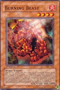 Yu-Gi-Oh! - Bestia ardiente (MFC-016) - Magicians Force - Edición ilimitada - Común
