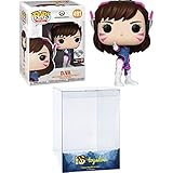 D. Va [Diamond Collection] (GameStop Exc): Funk o Pop! Games Vinyl Figure Bundle with 1 Compatible...