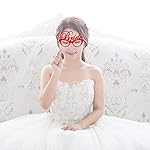 Blue Panda Wedding Photo Booth Props - 72-Piece Assorted Floral Cardstock Set, 3 x 2 to 10 x 7 in - Bridal Shower & Bachelorette Party Props for Wedding - Photo Booth with Sticks & Stickers - Image 3