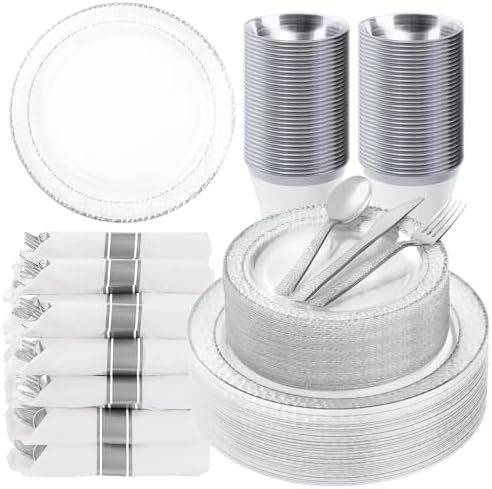 350PCS Clear Plastic...