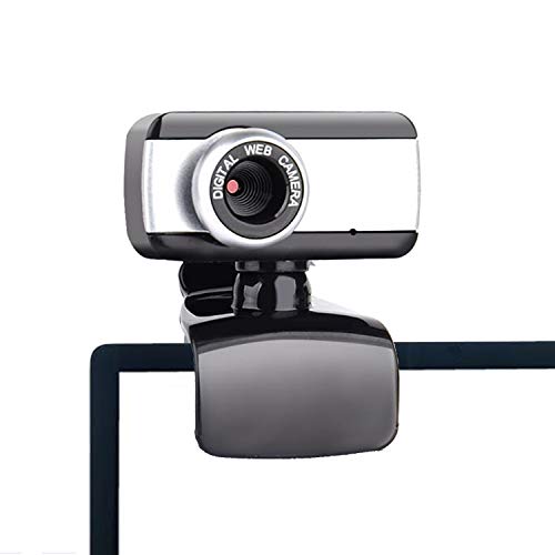 TKOOFN HD 480P Webcam con Micrófono Incorporado, Computadora Ordenador Portátil PC USB Cámara de Video Web Plug & Play para Skype, Conferencias Online, Reunión Enseñanza en Línea, Videollamadas