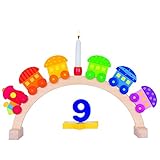 Dieser niedliche Geburtstagszug kommt in einer ganz neuen Form daher