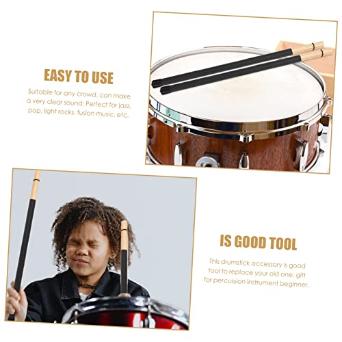 Baquetas para marcha de bambú BESPORTBLE, para niños, niñas y adultos, instrumento de percusión miniatura 6