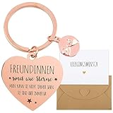 💖 Sie können Ihren Dank und Segen auf diese Grußkarte schreiben, dann die Karte und den Schlüsselanhänger in den Umschlag stecken und ihn gemeinsam Ihrer besten Freundin geben, um ihr eine große Überraschung zu bereiten.
