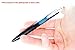 UMR-83E Refills for Signo 307 Gel Ink Ballpoint Pen, 0.38mm, Black Ink, 10-Pack, Sticky Notes Value Set