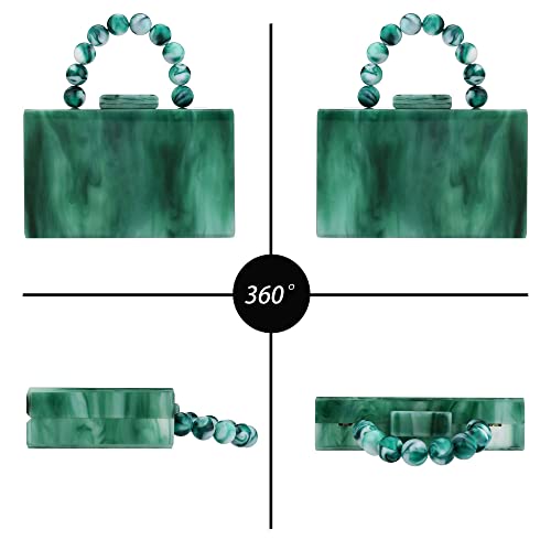 Image of Women Acrylic Clutch Purse Leopard Print Evening Bag Chain Formal Handbag Party Bridal Wedding Clutch Purse for Women
