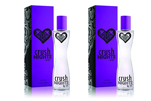 Crush Nights - by SFL - Flirty and Feminine Women's Perfume - Mandarin Sorbet, Fresh Peach Nectar, Blood Orange, Bergamot Zest, Wild Berry Blossoms - 1.7 oz - 2 pack