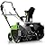 Suyncll 22" Electric Snow Thrower, 15-Amp 3000RPM Corded Snow Blower with 180º Adjustable & Rotation Chute, 3W LED Electric Snow Thrower with 2 Wheels & Clean Shovel for Yard Driveway Path Floor