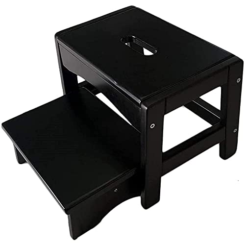 Tabouret escabeau en bois noble | Meuble multifonctionnel durable - 2