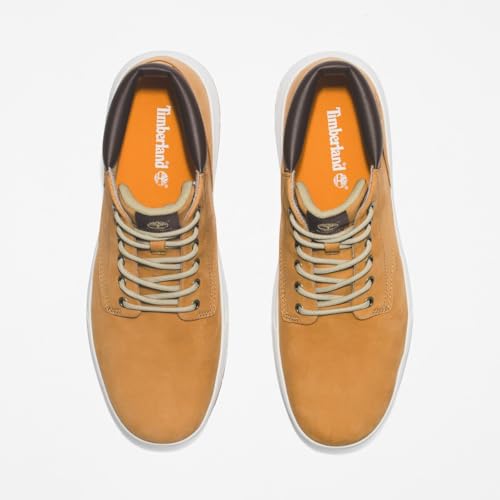 Image of Timberland Maple Grove Leather Chukka Boots for Men - Premium Leather Upper with REBOTL Fabric Lining, and Round Toe Design
