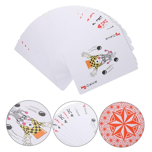 ibasenice Riesige Spielkarten Satz Großformat Große Pokerkarten Aus Beschichtetem Papier Party Requisiten Für Reisen Und Familienspiele – Bild 4