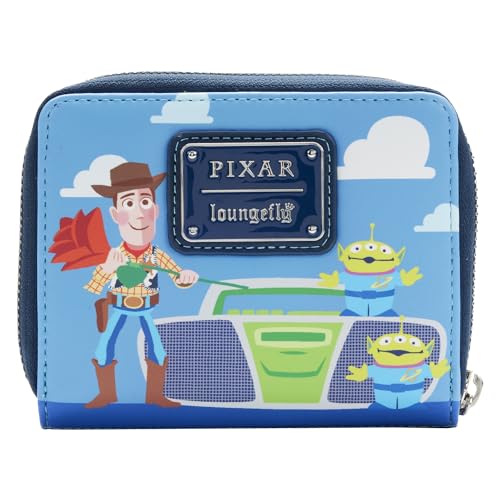Loungefly PIXAR MOMENTS TOY STORY JESSIE & BUZZ ZIP AROUND WALLET3