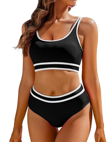 AI'MAGE Bikini Damen Set Badeanzug Bauchweg...