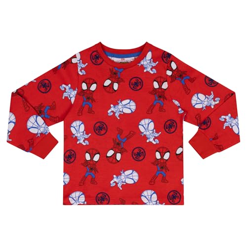 Pyjama Spiderman en coton pur ensemble de nuit respirant et résistant lot de 2 - 6