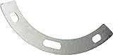 Rocky Mountain Goods Water Closet Toilet Repair Flange - 6 in. x 7/8 in. - Steel - Helps Stop Wobbly and Leaking Toilets - Fits Cast Iron, Plastic, Copper, and Brass Flanges