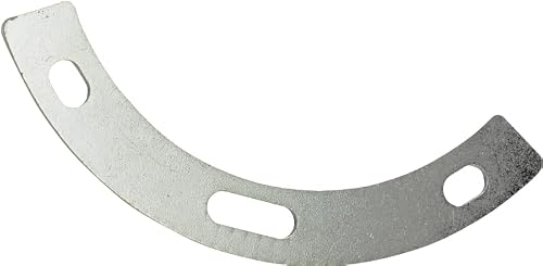Rocky Mountain Goods Water Closet Toilet Repair Flange - 6 in. x 7/8 in. - Steel - Helps Stop Wobbly and Leaking Toilets - Fits Cast Iron, Plastic, Copper, and Brass Flanges