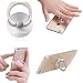 Phone Stand, BENTOBEN Universal Aluminum Ring Smartphone Stand 360 Swivel, Silver