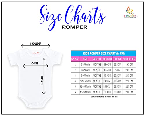 baby wish My First New Year Romper Clothes Baby New Year Bodysuits Newborn Outfit My 1st New Year Printed Romper with Envelop Neck Half Sleeve Unisex Rompers Infant Dress Unicorn Horse Print