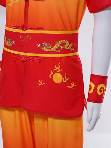 Uniforme performance kung fu aux finitions traditionnelles - 3