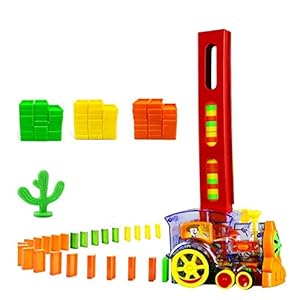 Besylruy Domino Zug Spielzeug Set 80 Teile