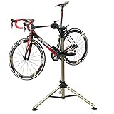 Bikehand Tripod Bike Repair Stand - Home Portable Bicycle Mechanics Workstand - Great for Mountain Bikes and Road Bikes Maintenance